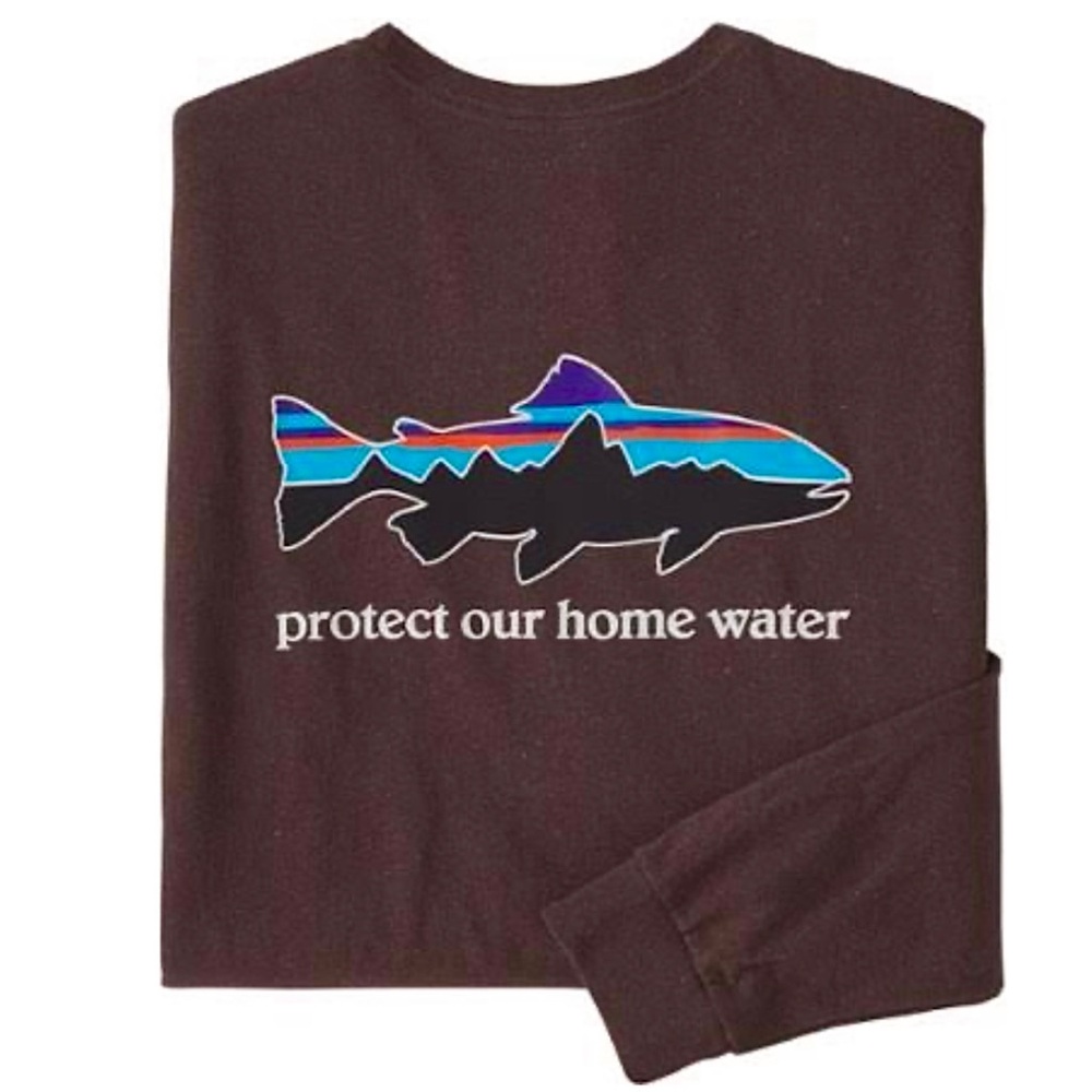🟥GONE🟥 Patagonia Home Water Trout Long Sleeve Tee
